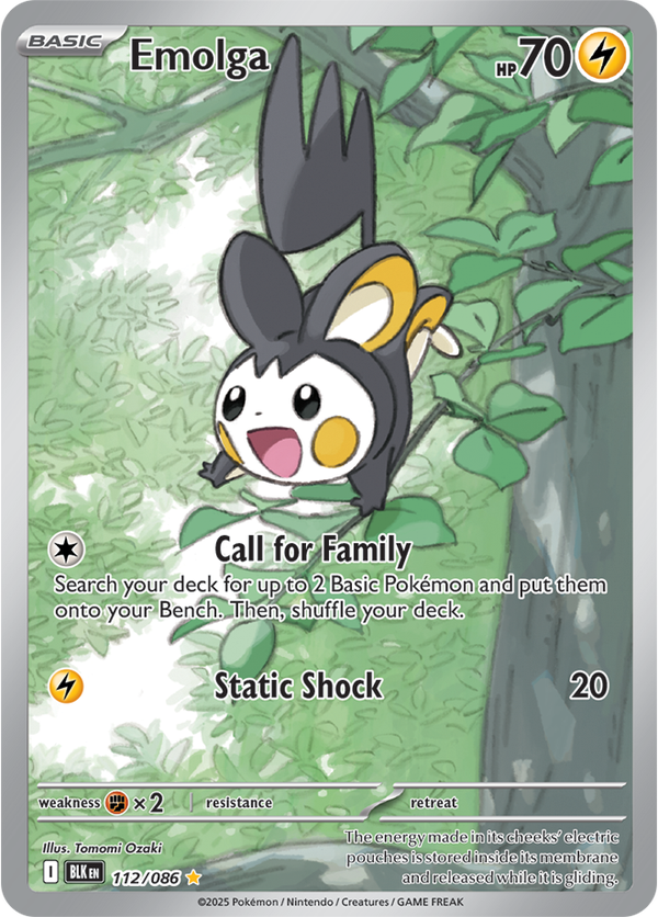 Emolga BLK #112