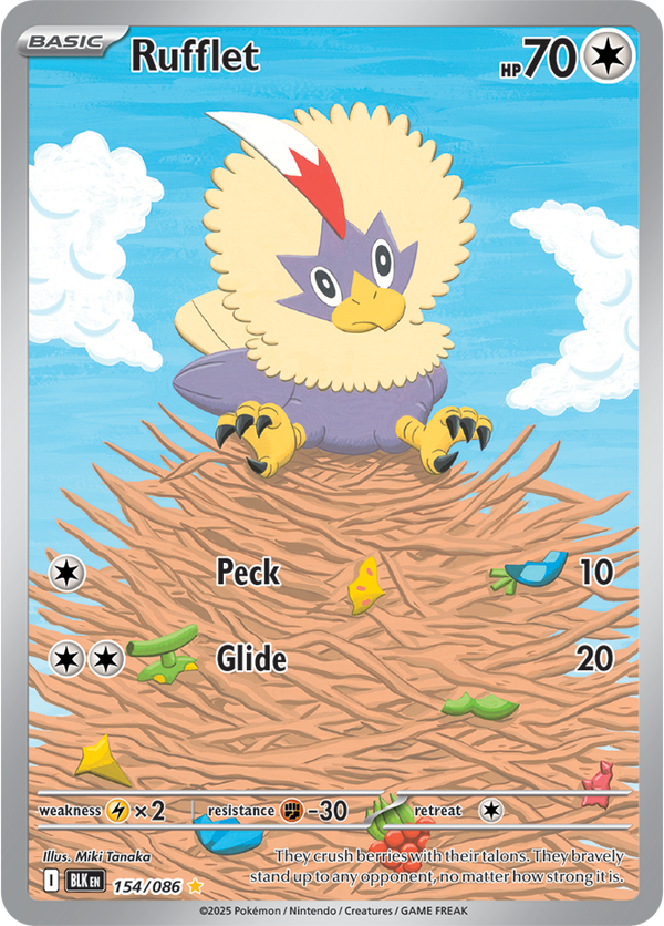 Rufflet BLK #154