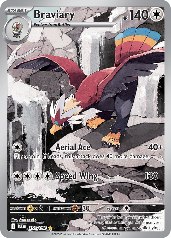 Braviary BLK #155