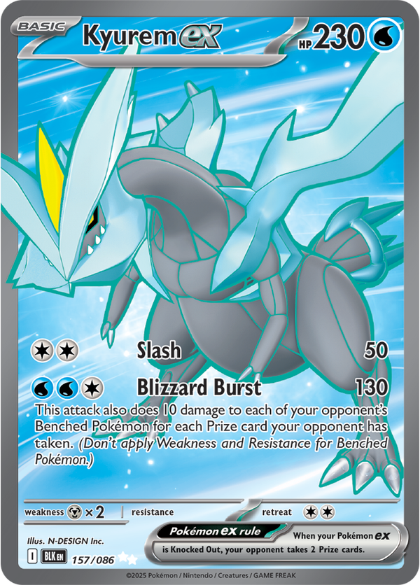 Kyurem ex BLK #157