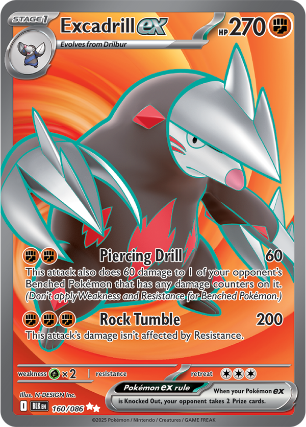 Excadrill ex BLK #160