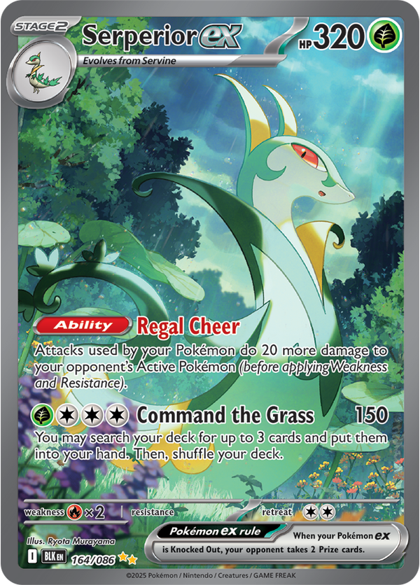 Serperior ex BLK #164