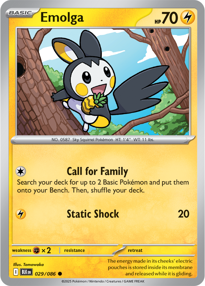 Emolga BLK #029