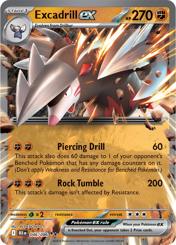 Excadrill ex BLK #046