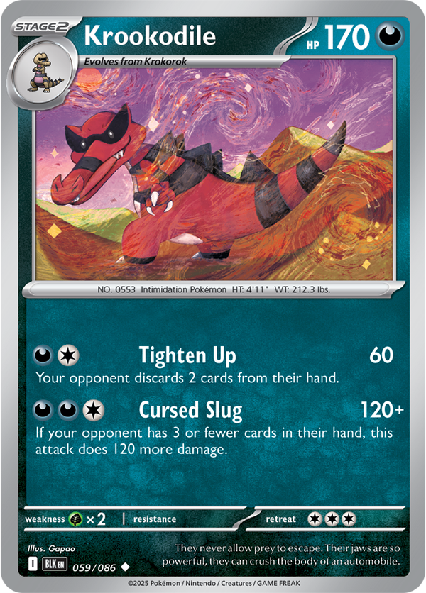 Krookodile BLK #059