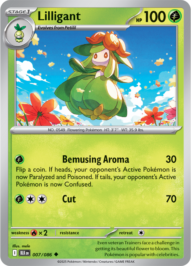 Lilligant BLK #007
