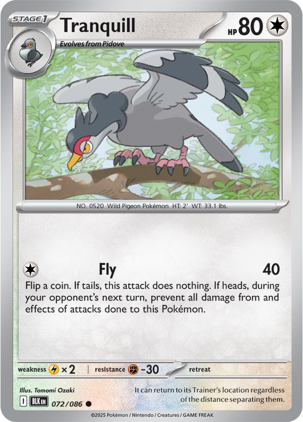 Tranquill BLK #072