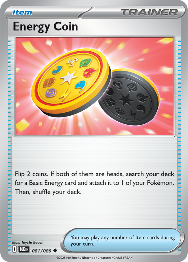 Energy Coin BLK #081