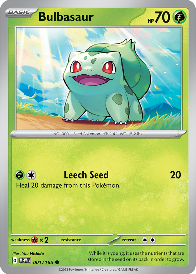 MEW #001 Bulbasaur