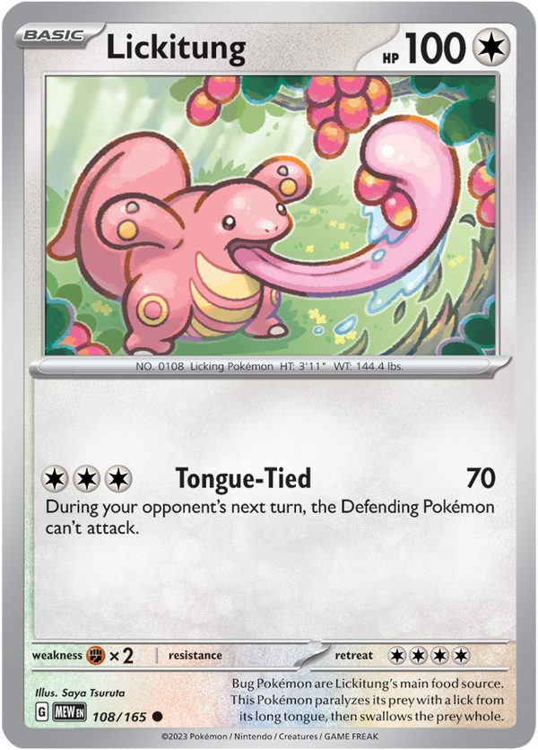 MEW #108 Lickitung