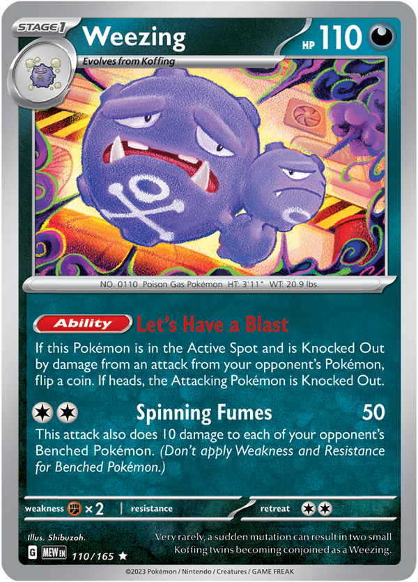 MEW #110 Weezing