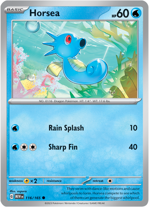 MEW #116 Horsea