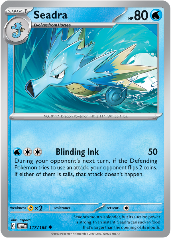 MEW #117 Seadra
