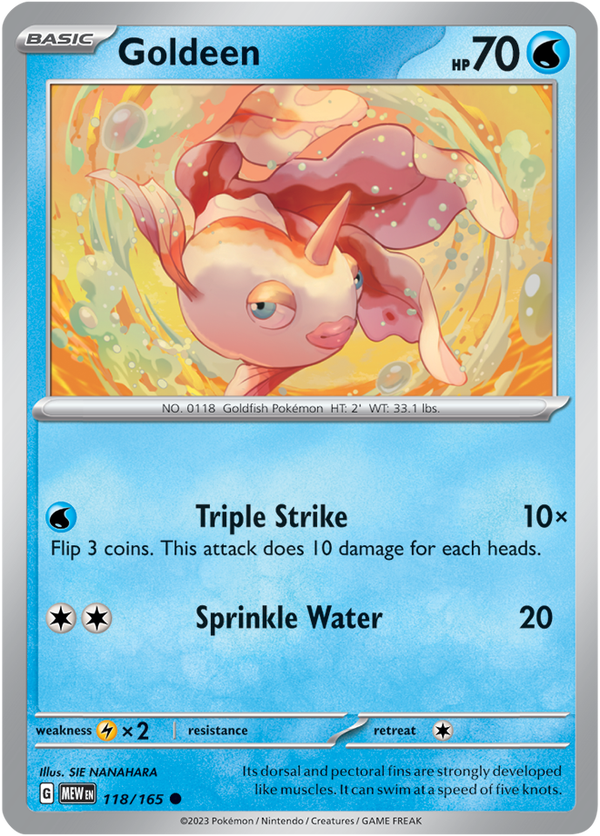 MEW #118 Goldeen