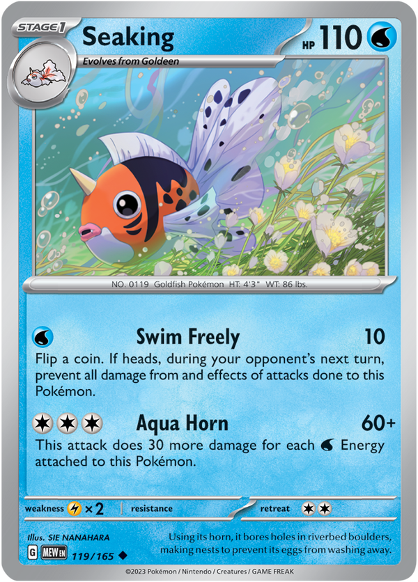 MEW #119 Seaking
