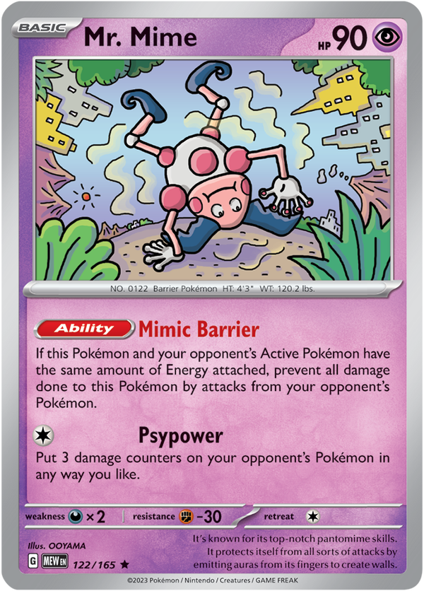 MEW #122 Mr. Mime