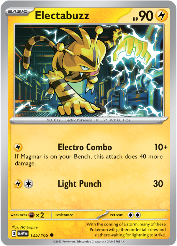 MEW #125 Electabuzz