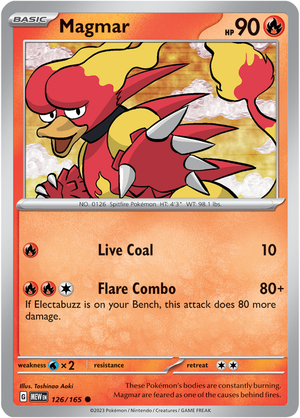 MEW #126 Magmar