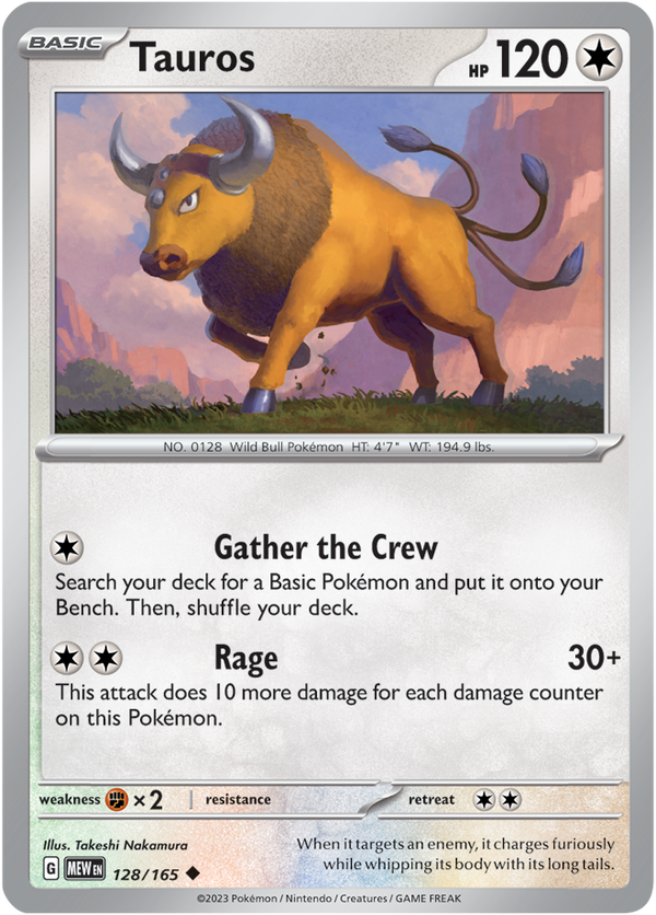 MEW #128 Tauros