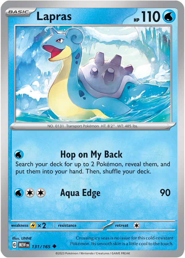 MEW #131 Lapras