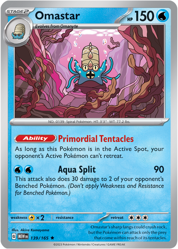 MEW #139 Omastar