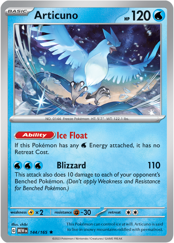 MEW #144 Articuno