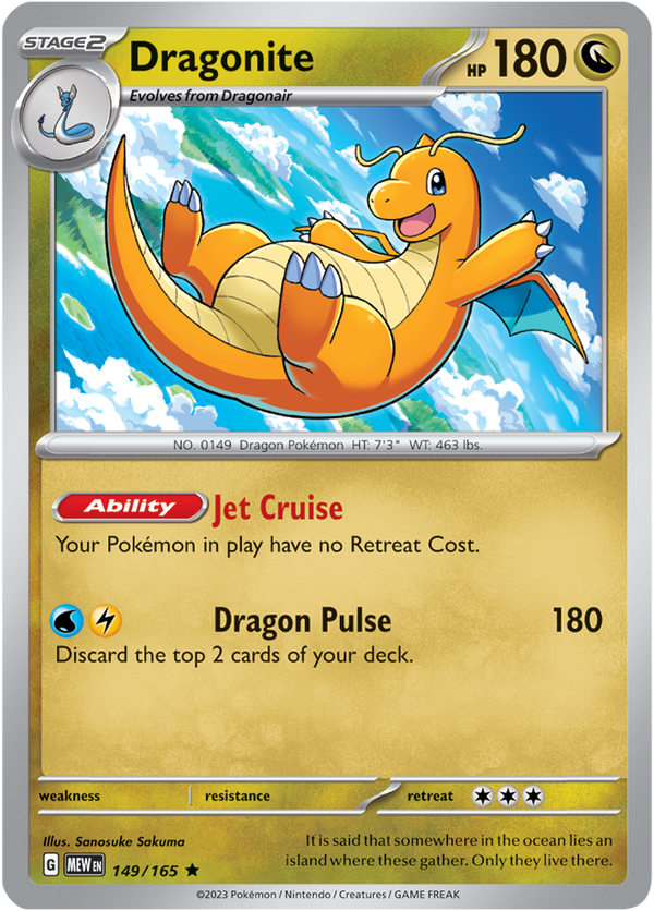 MEW #149 Dragonite