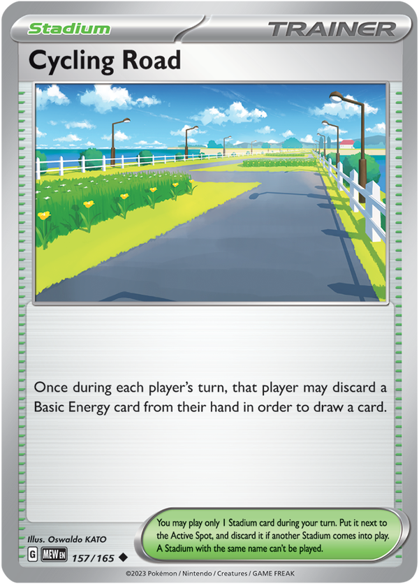 MEW #157 Cycling Road