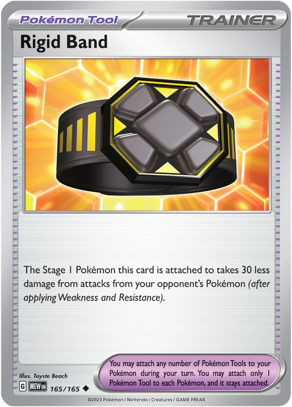 MEW #165 Rigid Band
