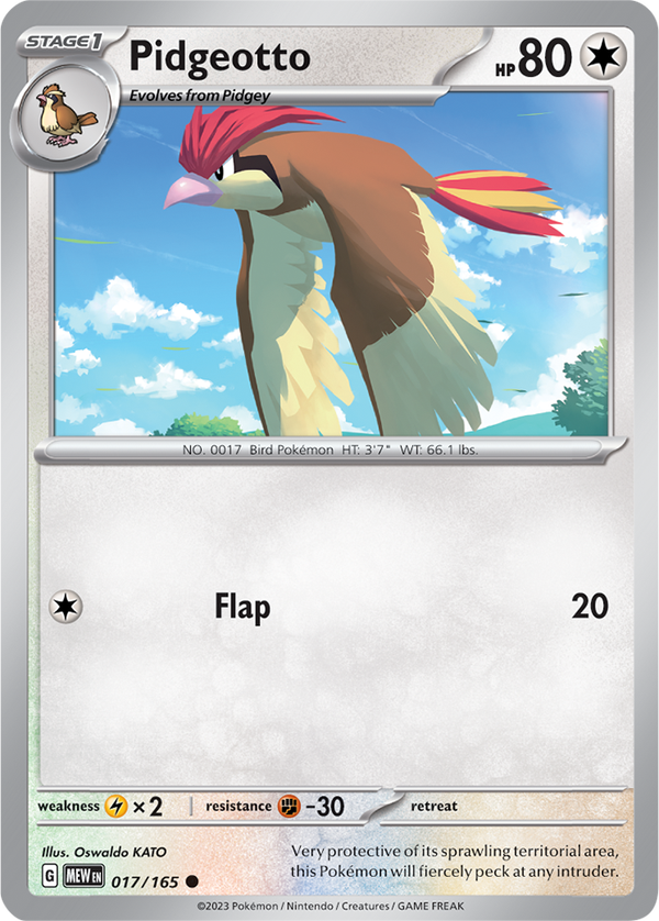MEW #017 Pidgeotto