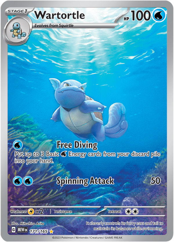 MEW #171 Wartortle