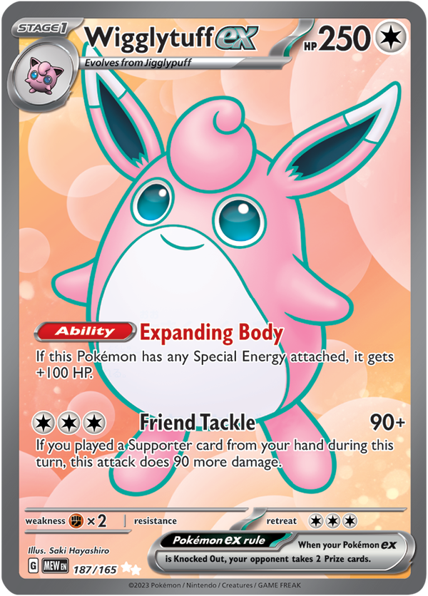 MEW #187 Wigglytuff ex