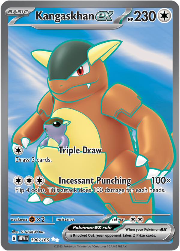MEW #190 Kangaskhan ex