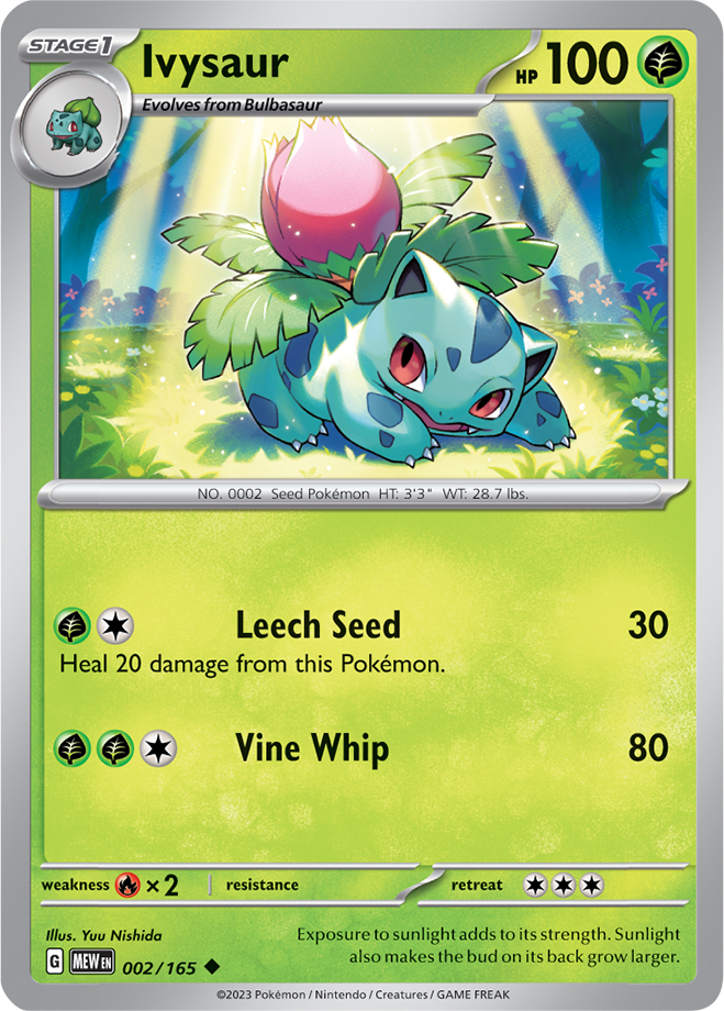 MEW #002 Ivysaur