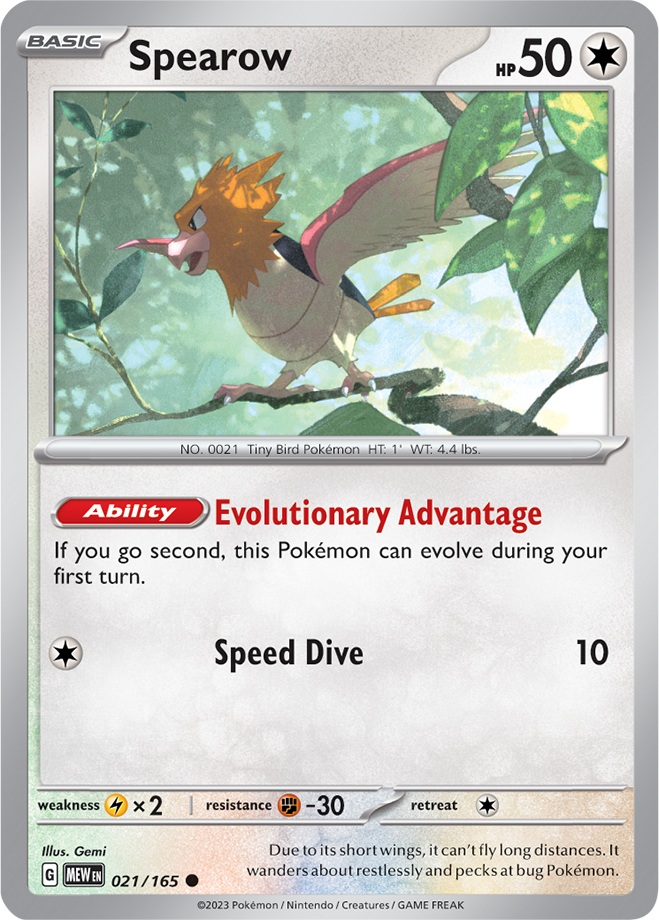 MEW #021 Spearow
