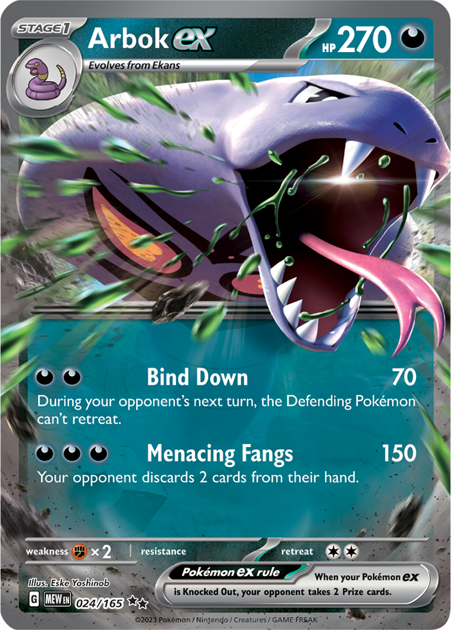 MEW #024 Arbok ex