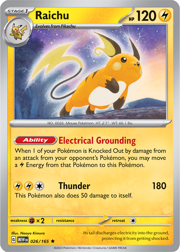 MEW #026 Raichu