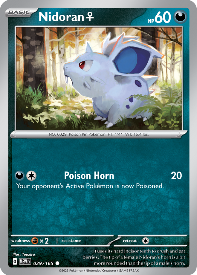 MEW #029 Nidoran♀
