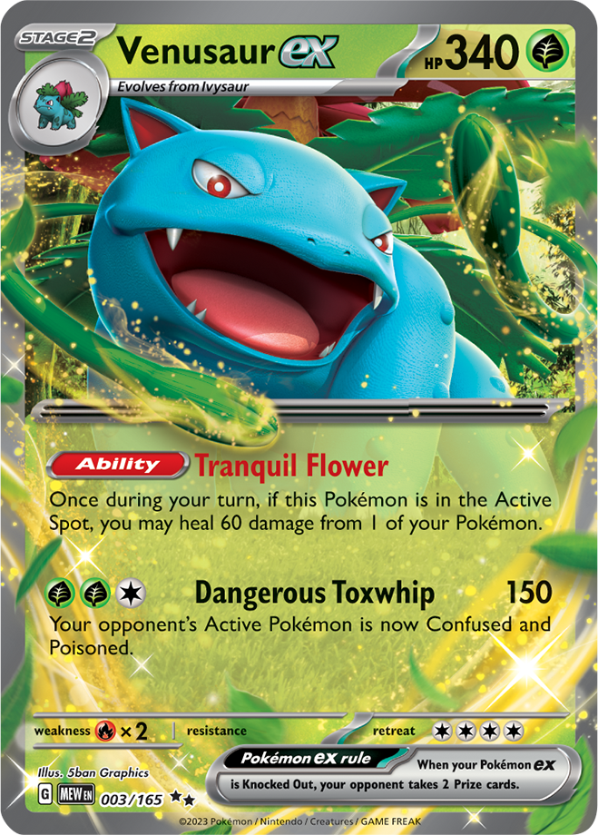 MEW #003 Venusaur ex