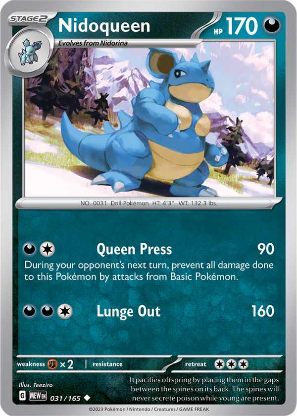 MEW #031 Nidoqueen