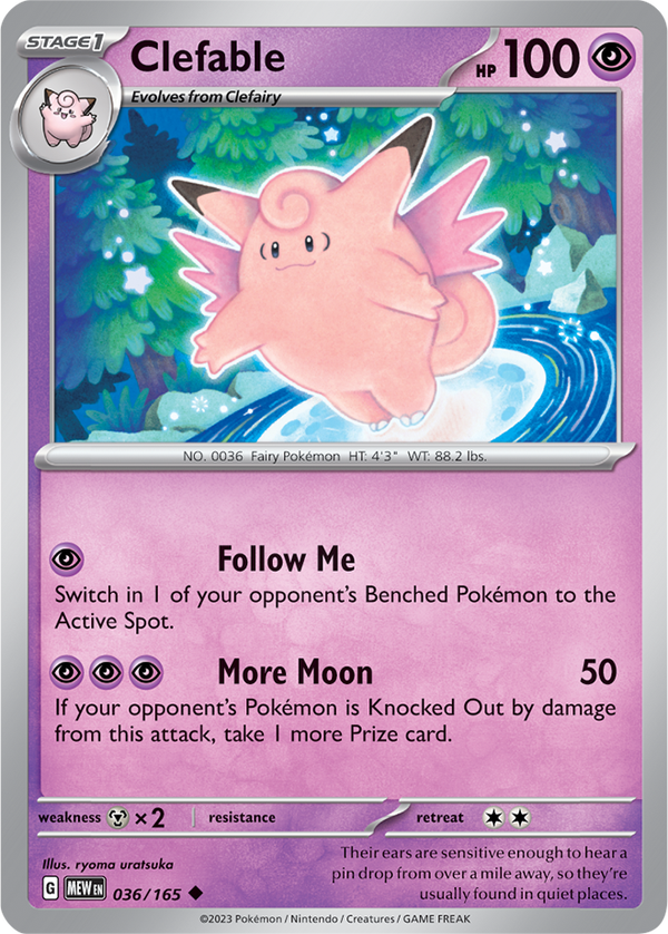 MEW #036 Clefable