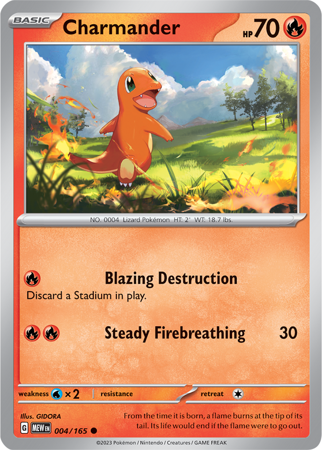 MEW #004 Charmander