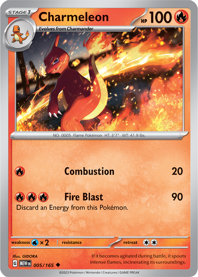 MEW #005 Charmeleon
