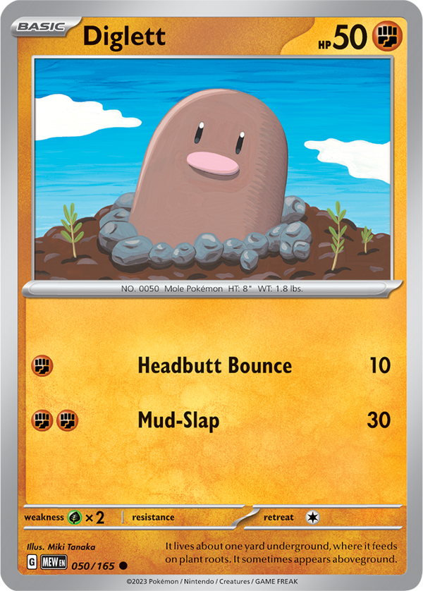 MEW #050 Diglett
