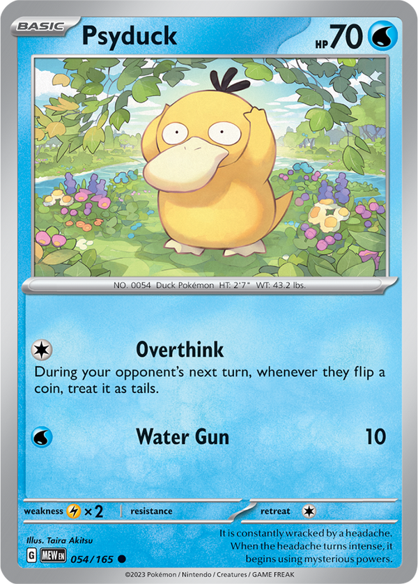 MEW #054 Psyduck