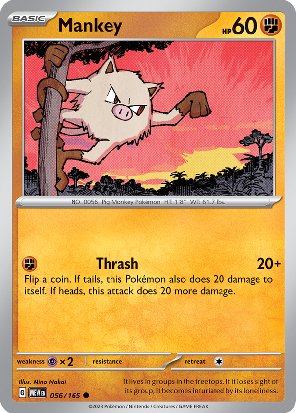 MEW #056 Mankey