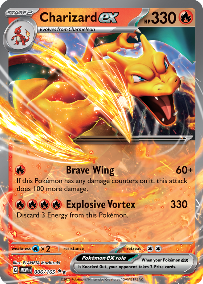 MEW #006 Charizard ex