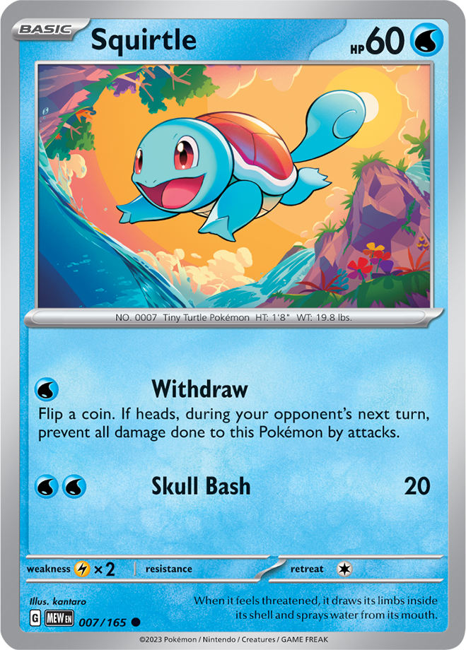 MEW #007 Squirtle