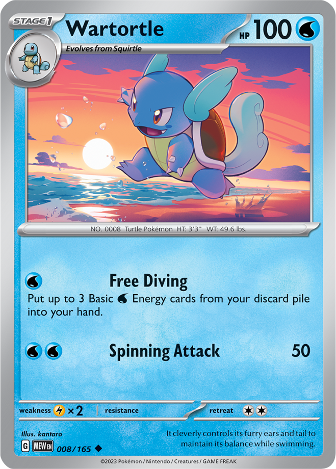 MEW #008 Wartortle