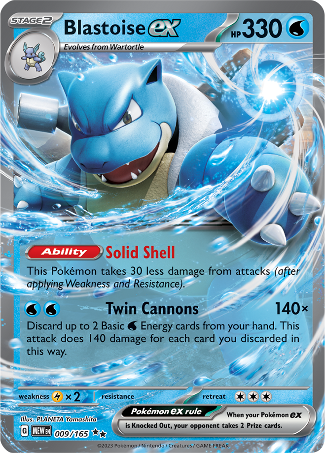 MEW #009 Blastoise ex